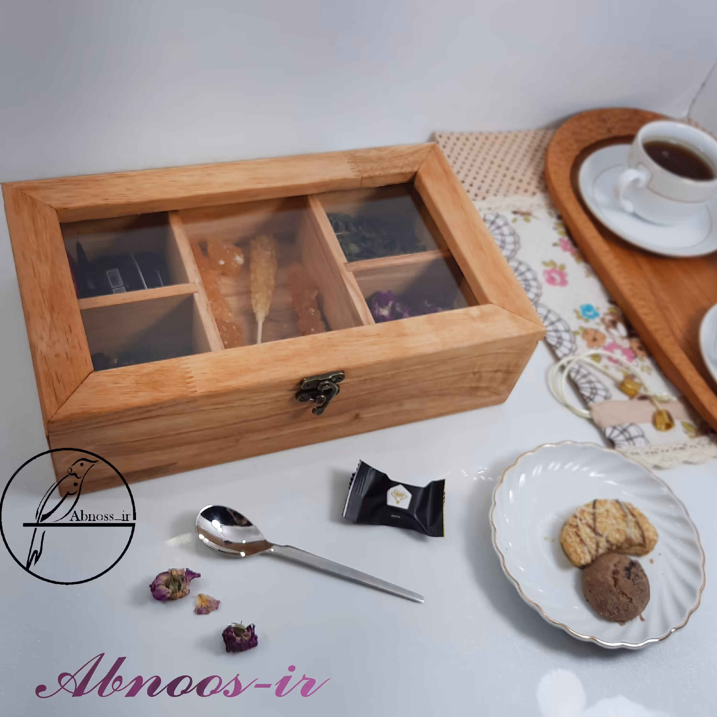  جاتی بگی چوب طبیعی 