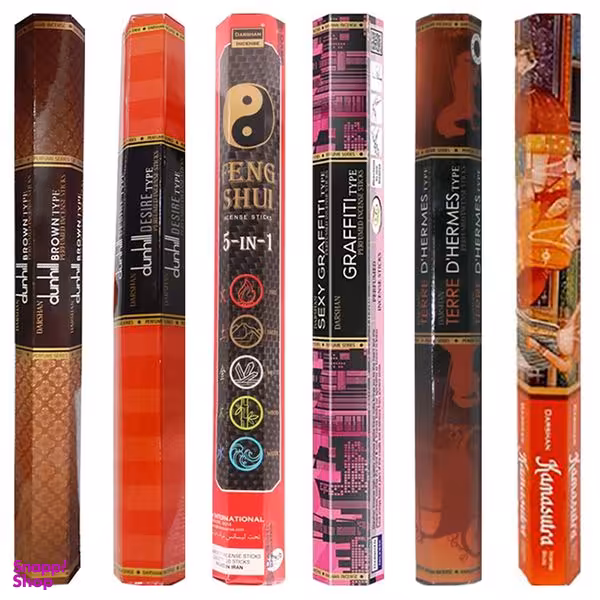 عود دارشان مدل ترکیبی کد Mix648 مجموعه 6 عددی