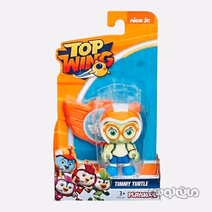 فیگور تیمی با نشان سری پلی اسکول مدل تاپ وینگ هزبرو

