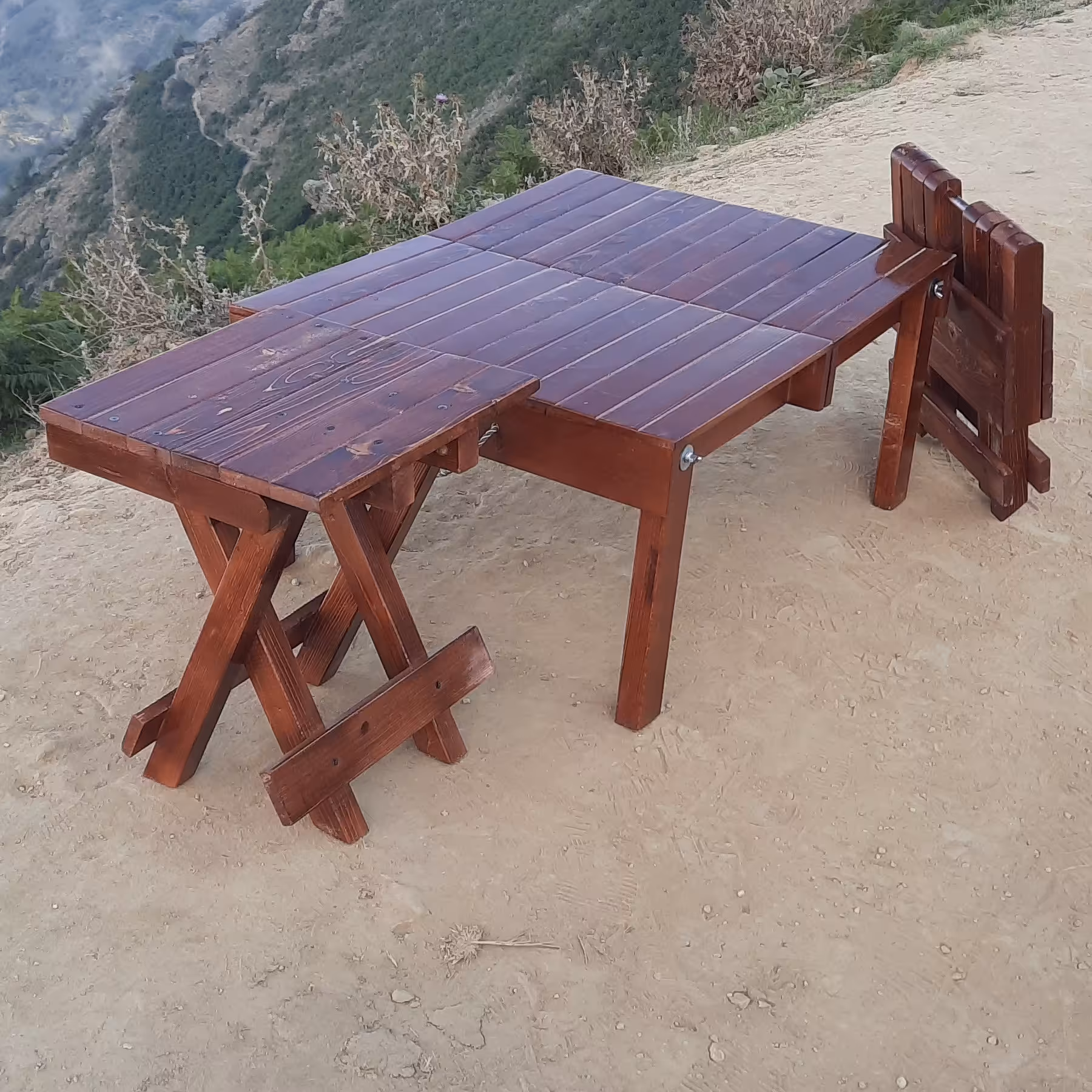 میز و صندلی تاشو 