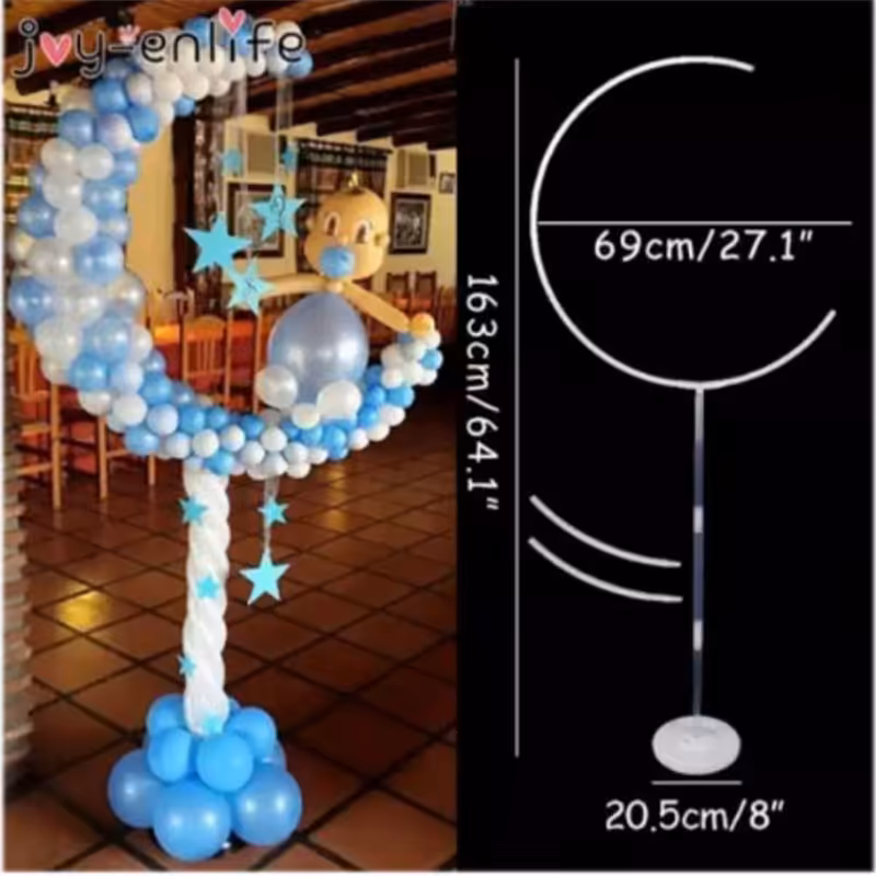 استند بادکنک دایره ای مدل ایستاده