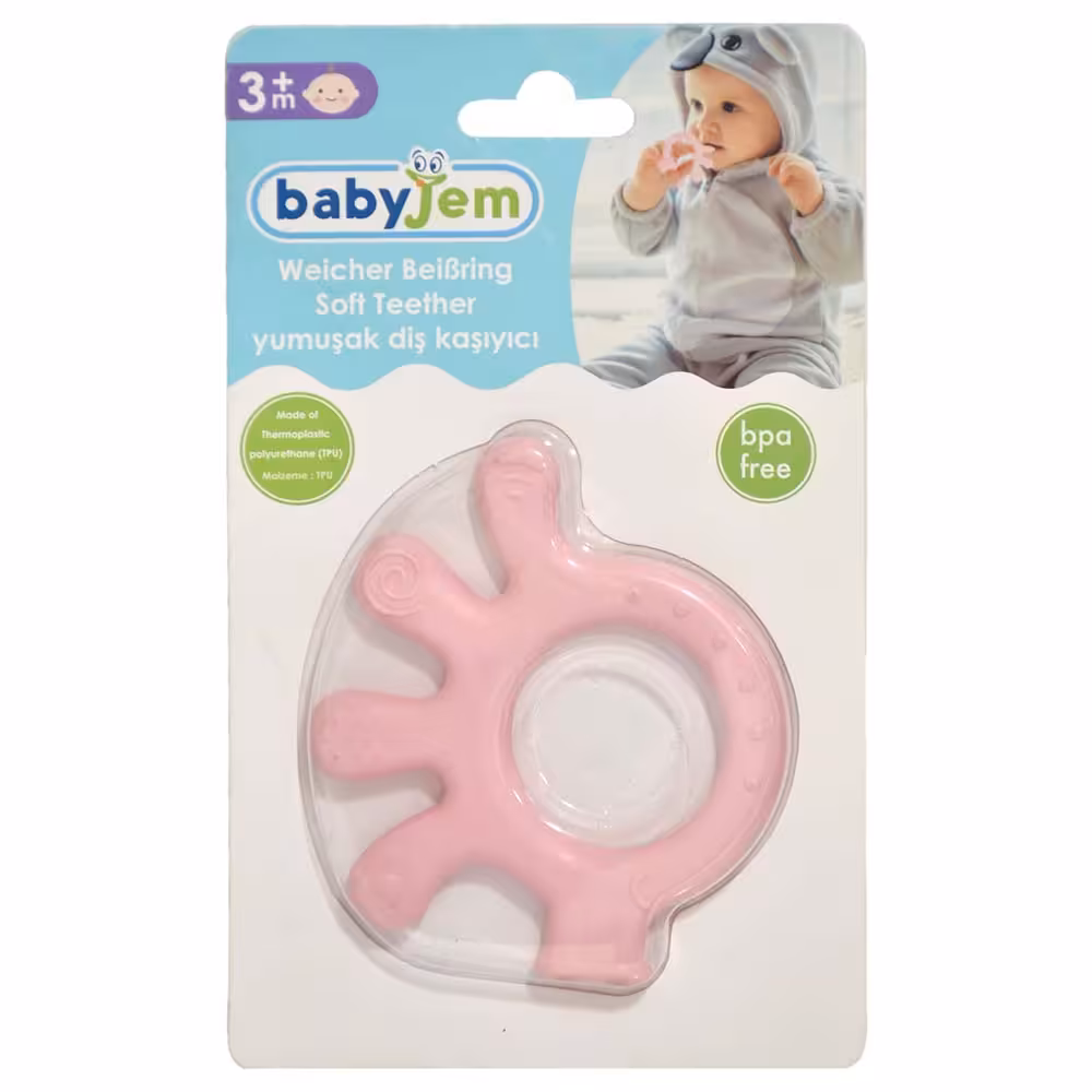 دندان گیر کودک بی بی جم babyjem طرح دست