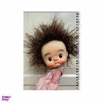 دفتر مشق 100 برگ بامبیلیپ طرح عروسک شلخته کد 3198931