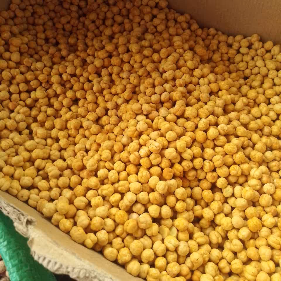 نخود چی خوشمزه و طعم دار  زرد چوبه ای( یک کیلو گرم )