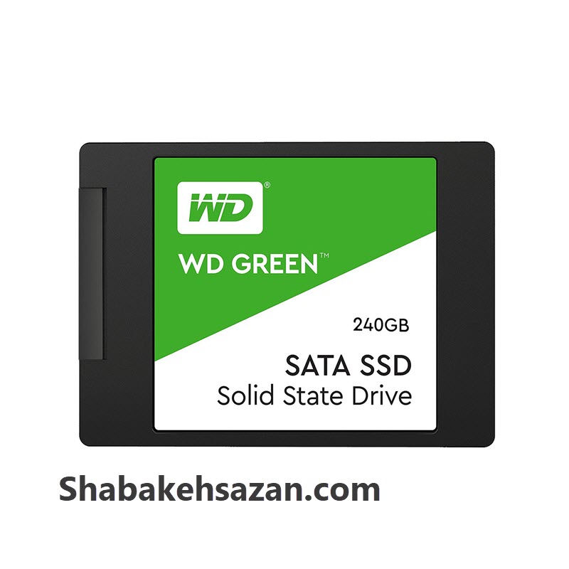 اس اس دی اینترنال وسترن دیجیتال مدل Green WDS240G2G0A ظرفیت 240 گیگابایت