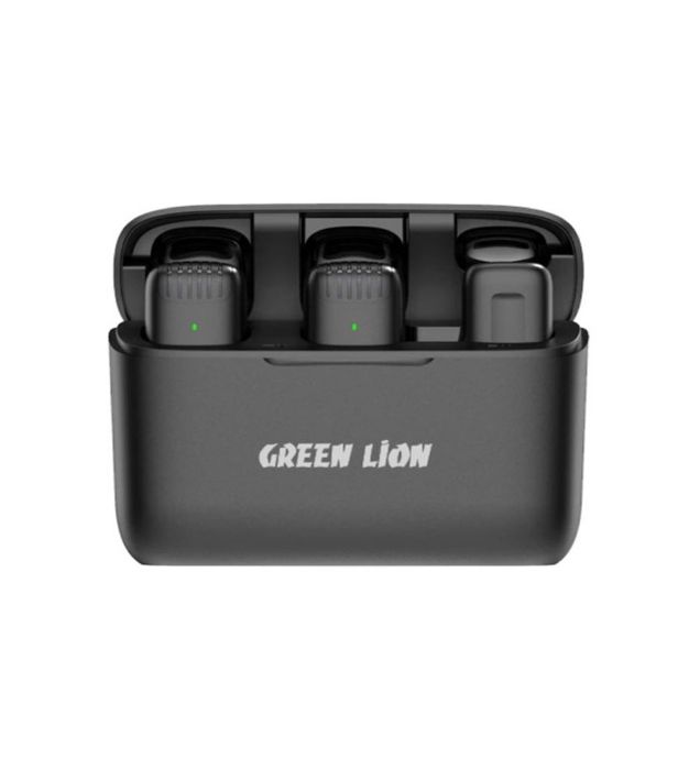 میکروفن یقه‌ای گرین لاین لایتنینگ مدل GN2WMICLGBK (دو میکروفون)