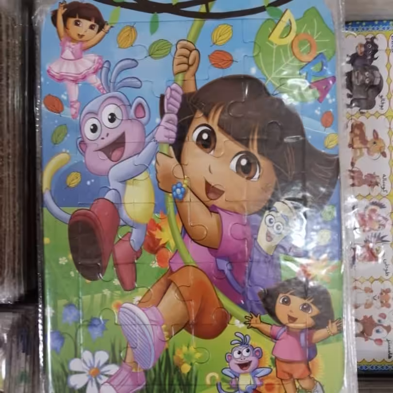 50 عدد پازل کارتونی (دورا)