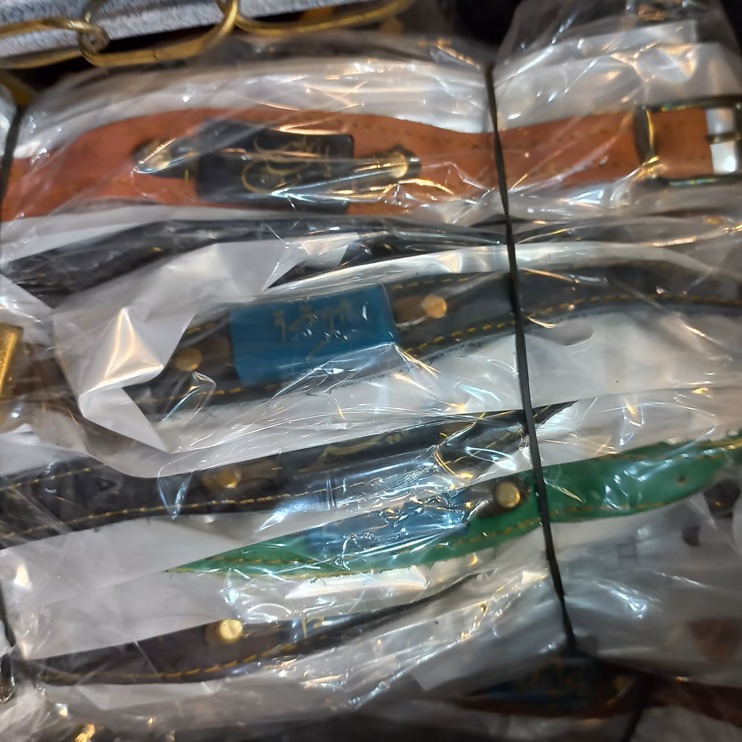 دستبند چرمی چاپی