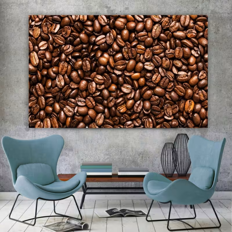 استیکر طرح دانه قهوه مدل SDA421