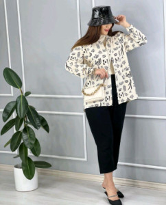 مانتو شلوار زنانه لنین