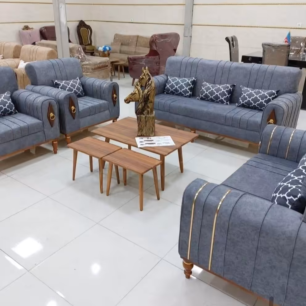 مبل نیو اسکارلت 7نفره  کف فوم سرد دررنگبندی کامل بدلخواه شما 