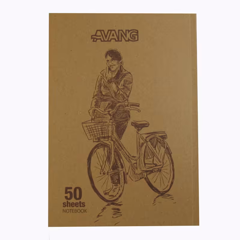 دفتر مشق 50 برگ آونگ مدل مرد