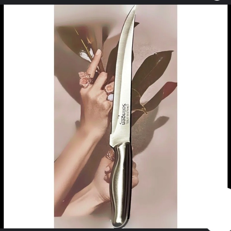 چاقو Solingen رنگ نقره ای اصل خارجی