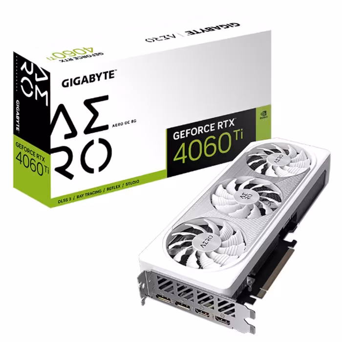 کارت گرافیک گیگابایت GeForce RTX 4060 Ti AERO OC 8GB