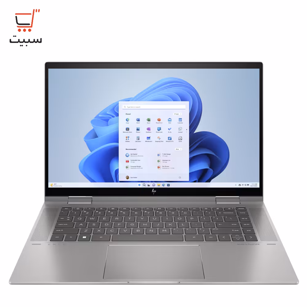 لپ تاپ 15.6 اینچی لمسی اچ پی مدل Envy x360 2-in-1 15T-EW100