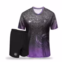 پیراهن و شورت کانسپت بارسلونا 2024/2025