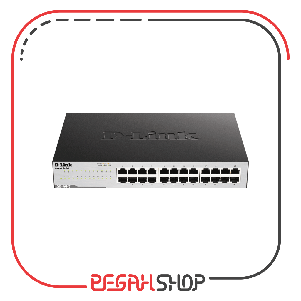 سوییچ 24 پورت D-Link مدل DGS-1024C