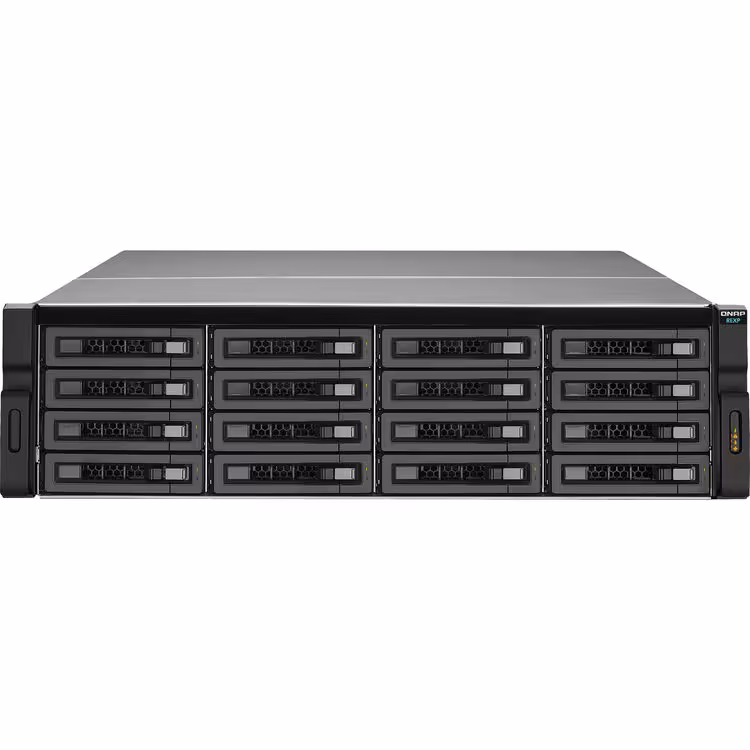 ذخیره ساز تحت شبکه کیونپ مدل REXP-1620U-RP بدون هارد دیسک