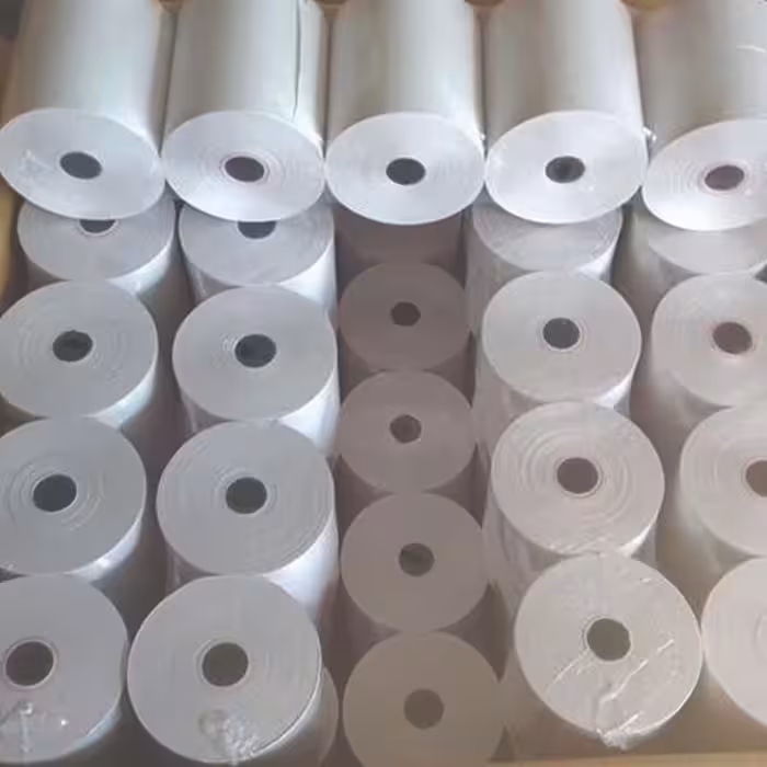 رول کاغذ 16 متری دستگاه کارتخوان بسته 100 عددی(یک کارتن)