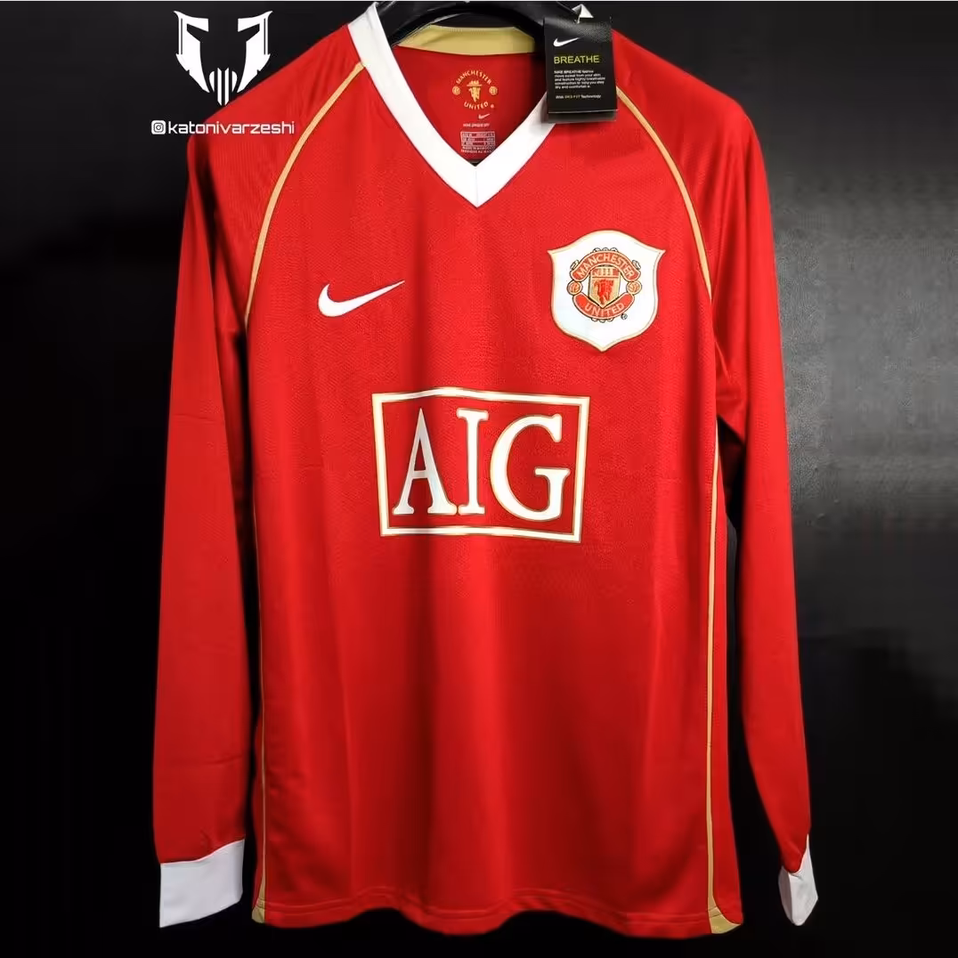 تیشرت تک مشابه اورجینال  کلاسیک 2008 یونایتد (بهترین ورژن موجود در کشور)