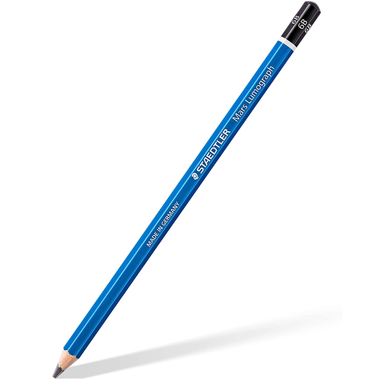 مداد طراحی 6B استدلر STAEDLER مدل لوموگراف Mars Lumograph 100