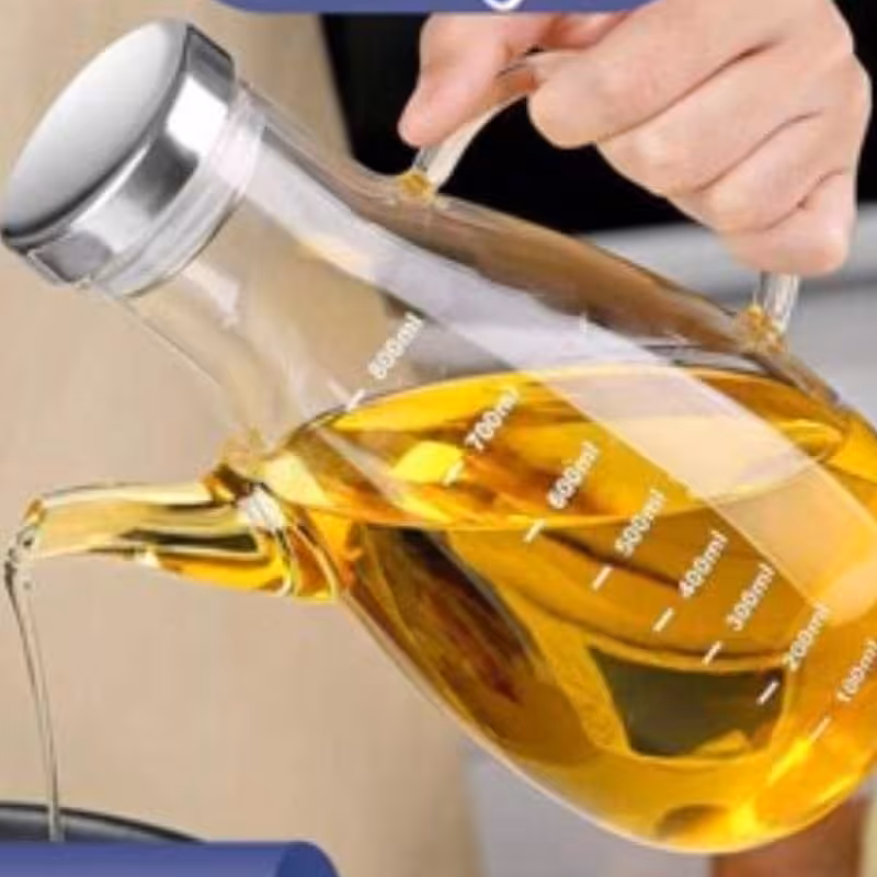 روغن ریز 800میل درب استیل ، قابلیت شعله مستقیم و آنتی شوک،بسیار زیبا و شیک