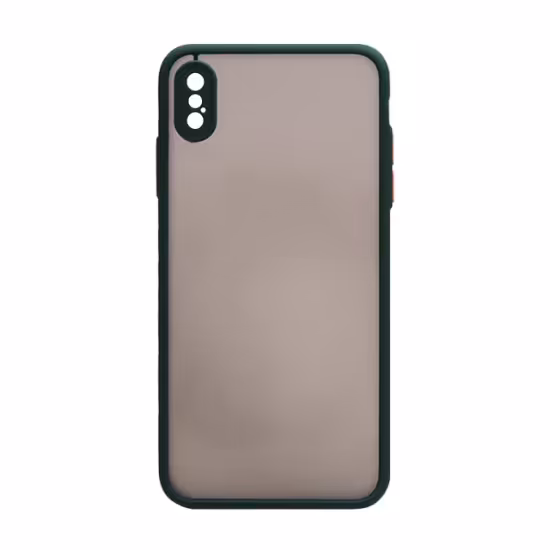 قاب گوشی پشت مات محافظ لنزدار برای iPhone XS Max