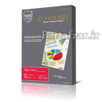 کاغذ فتوگلاسه 115 گرم  میر  MIR اصل . بسته 100 برگی . سایز  A4  . مخصوص پرینتر  جوهر  افشان