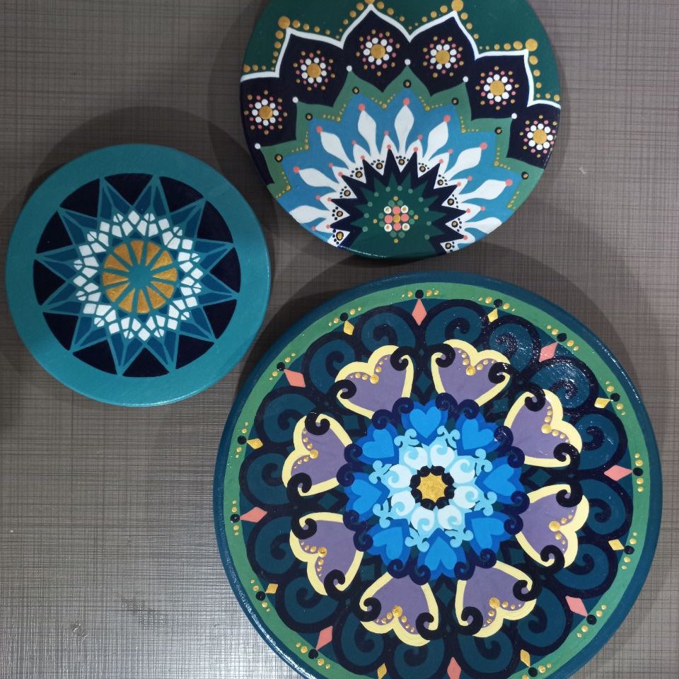 ست 3 عددی ظروف سفالی طرح سنتی و مدرن حتی میتوانید با ارائه طرح مد نظرتون سفارش دهید ارسال رایگان
