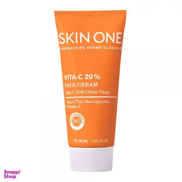 کرم صورت اسکین وان (Skin One) مدل Vitamin C 20% حجم حجم 30 میلی لیتر