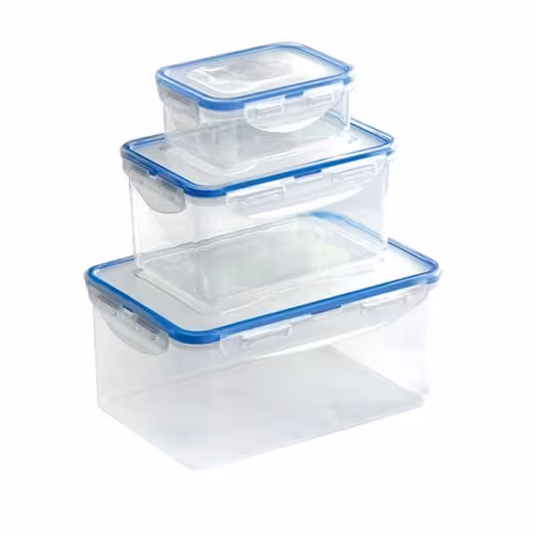 ست فریزری 6پارچه مستطیل ساده لیمون