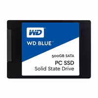 خرید و قیمت حافظه اس اس دی وسترن دیجیتال مدل BLUE WDS500GB0A ظرفیت 500 گیگابایت - آسیا لپتاپ