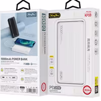 شارژر همراه پاور بانک کینگ یو مدل KP08 ظرفیت 10000 میلی آمپر ساعت kingyou