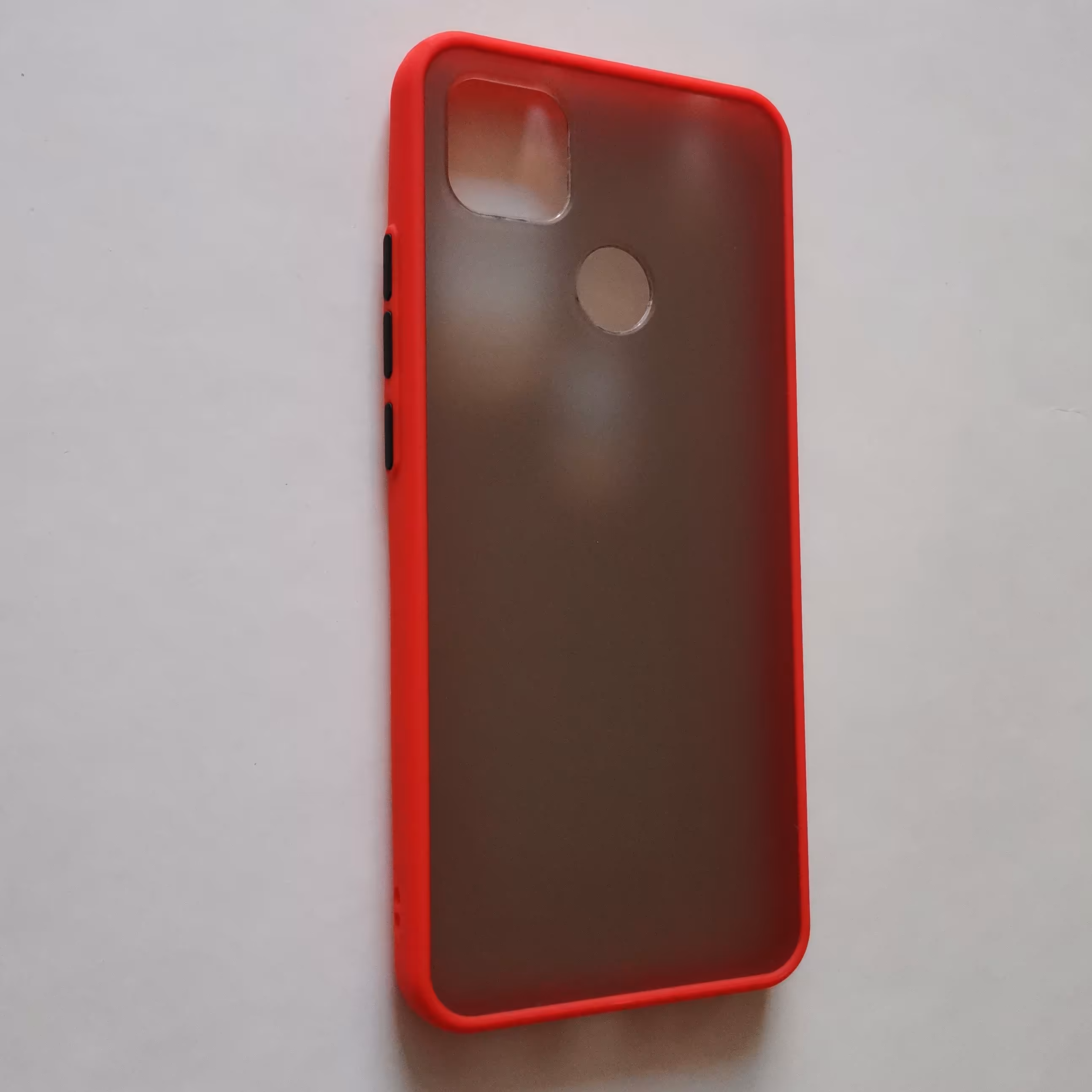 قاب دودی قرمز مناسب گوشی شیائومی Redmi 9c / Redmi 10A