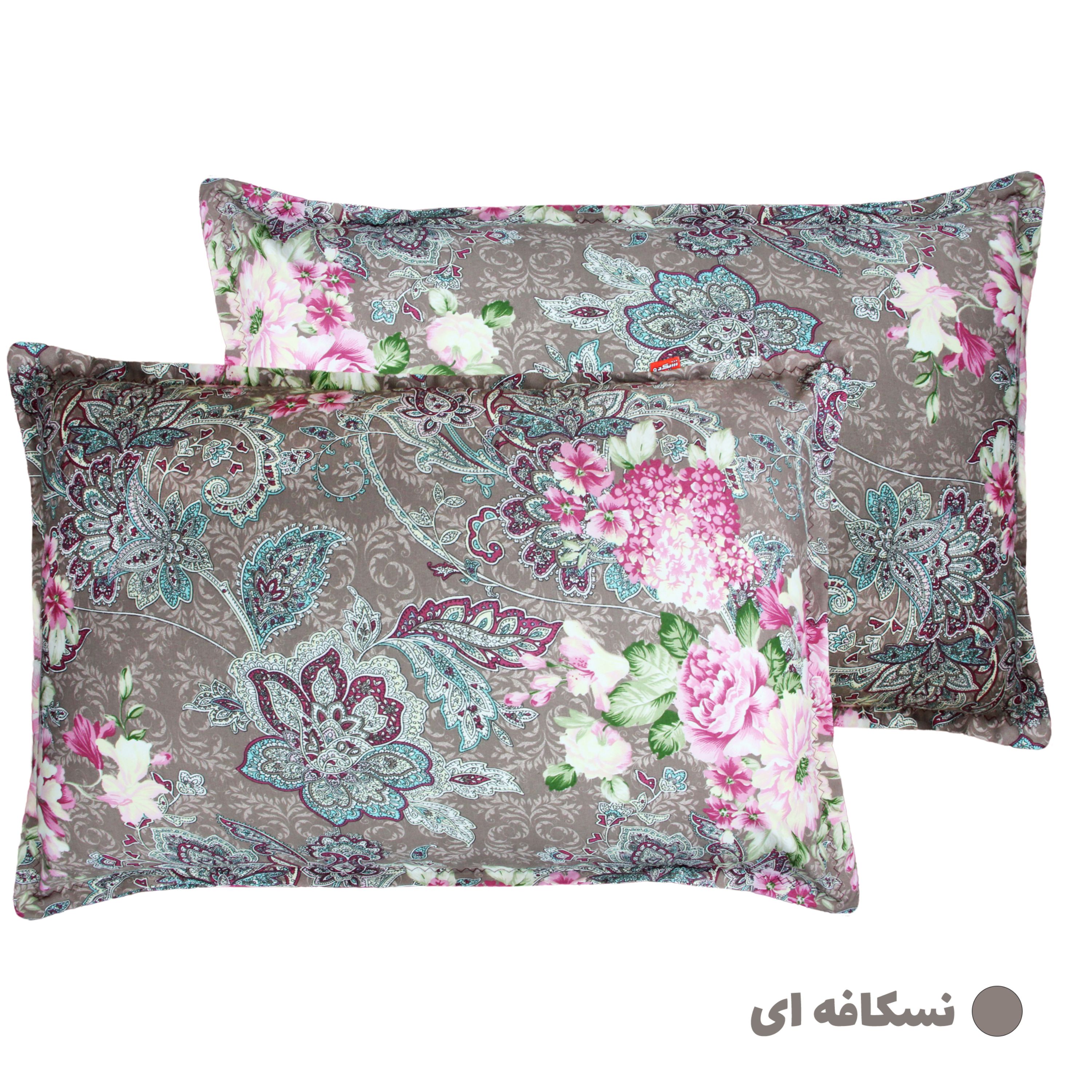 روبالشی شیکدو مدل RB37 بسته 2 عددی رنگ نسکافه ای