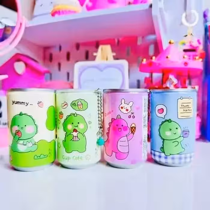 دستمال مرطوب قوطی جیبی فانتزی کیوت یونیکورنی گاوی توت فرنگی آوکادو  30 عددی