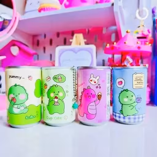 دستمال مرطوب قوطی جیبی فانتزی کیوت یونیکورنی گاوی توت فرنگی آوکادو  30 عددی