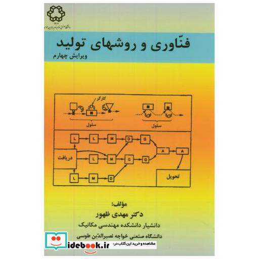 کتاب فناوری و روشهای تولید اثر مهدی ظهور