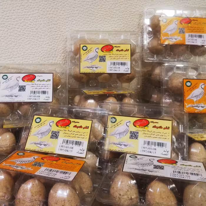 تخم کبک خوراکی پُروتی پک 6 عددی