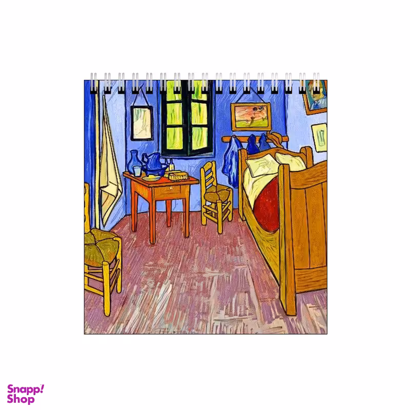 دفتر طراحی ۶۰ برگ طرح تابلو اتاق ونسان ونگوگ کد 7965301