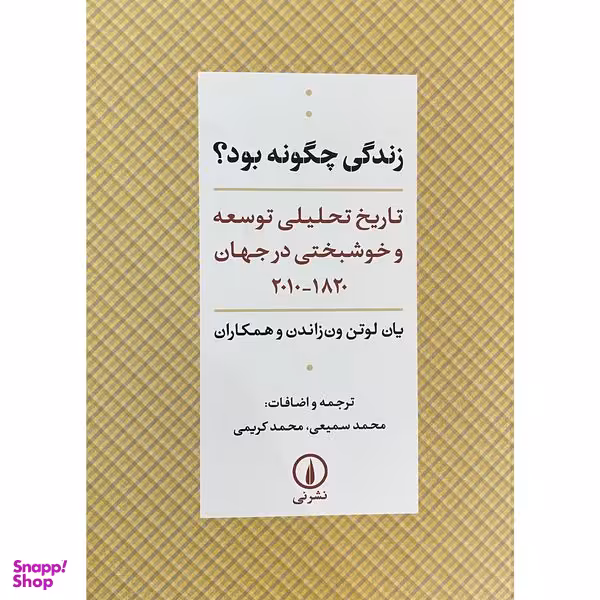 کتاب زندگی چگونه بود اثر محمد سمیعی نشر نی