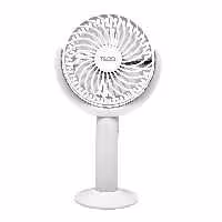 پنکه شارژی رومیزی تسکو مدل TFan 01 سفید