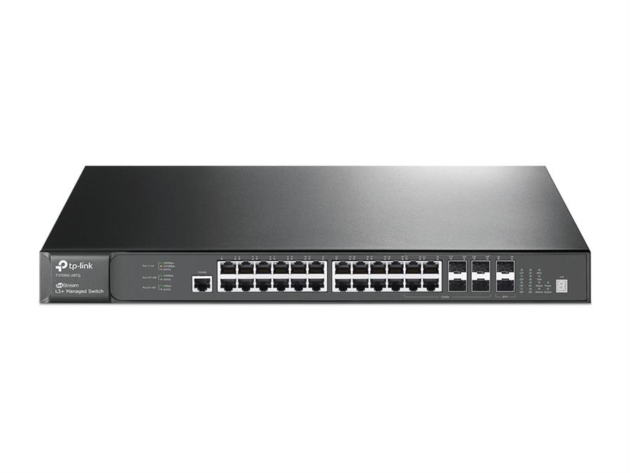 سوییچ 28 پورت JetStream تی پی-لینک مدل T3700G-28TQ
