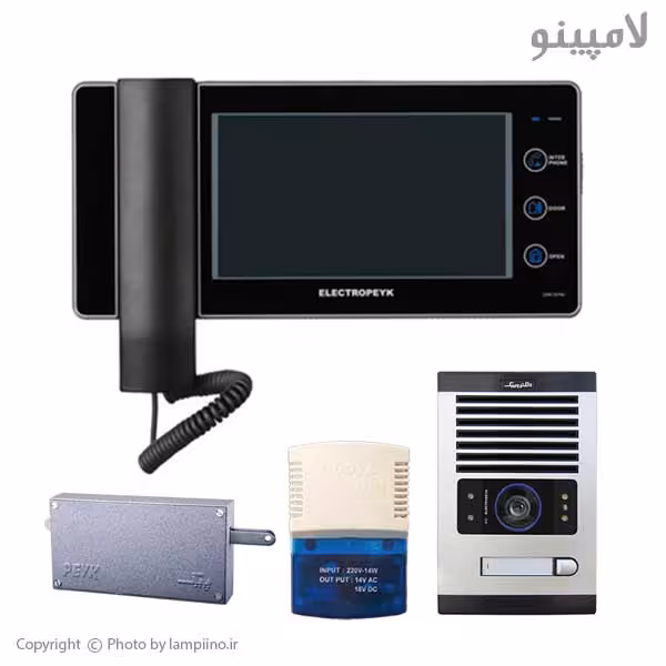 بسته کامل آیفون 1 واحدی تصویری الکتروپیک مدل 1294