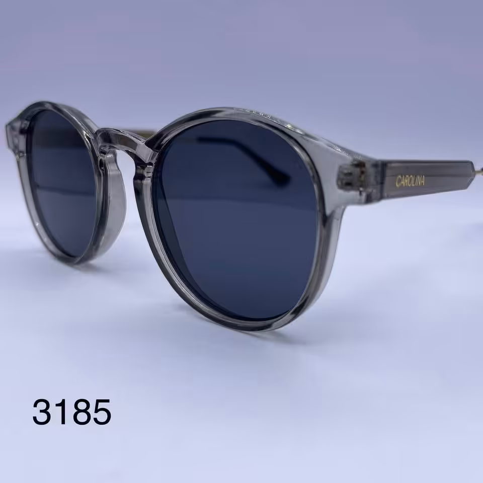 عینک مردانه فیک فریم گرد رنگ بندی طبق عکس