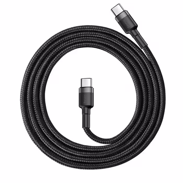 سیم USB-C به USB-C باسئوس مدل CATKLF-GG1 طول 1 متر