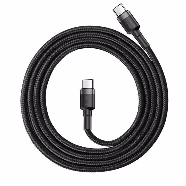 سیم USB-C به USB-C باسئوس مدل CATKLF-GG1 طول 1 متر
