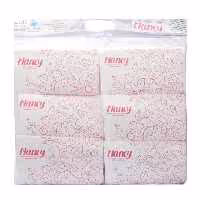 دستمال کاغذی 200 برگ دو لایه نانسی مدل Soft Pack بسته 6 عددی