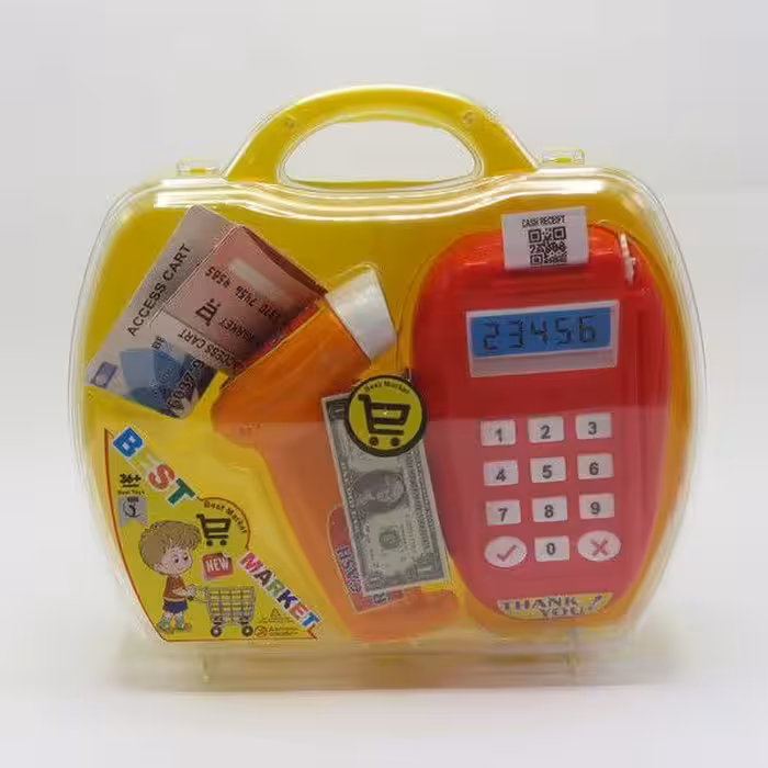 اسباب بازی کارتخوان با بارکد خوان با کیف