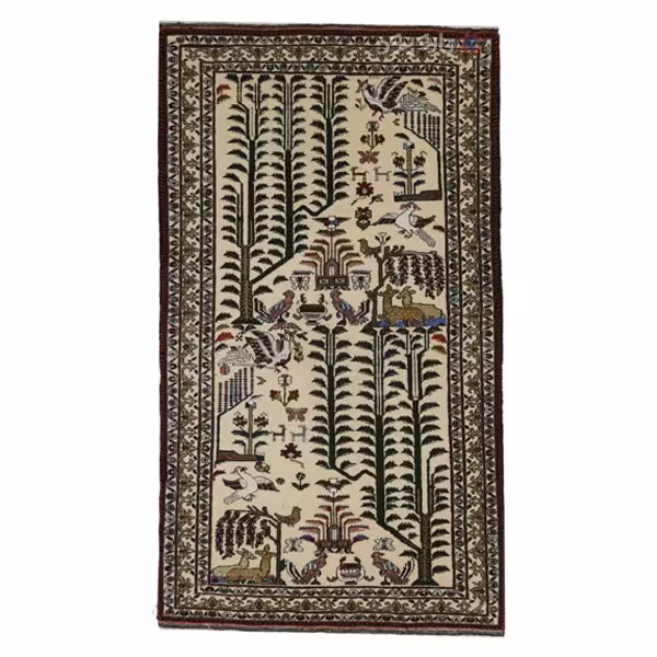 قالیچه دستبافت خراسان  کد 00N 